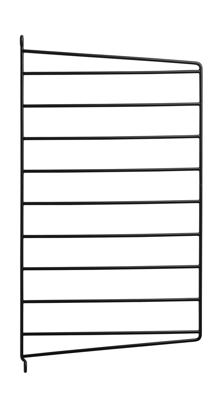 [product_category]-String Furniture String System Side Panel Wall Mounted 30x50 Cm, Black-String Furniture-7350038272423-SW5030-13-1-STR-1