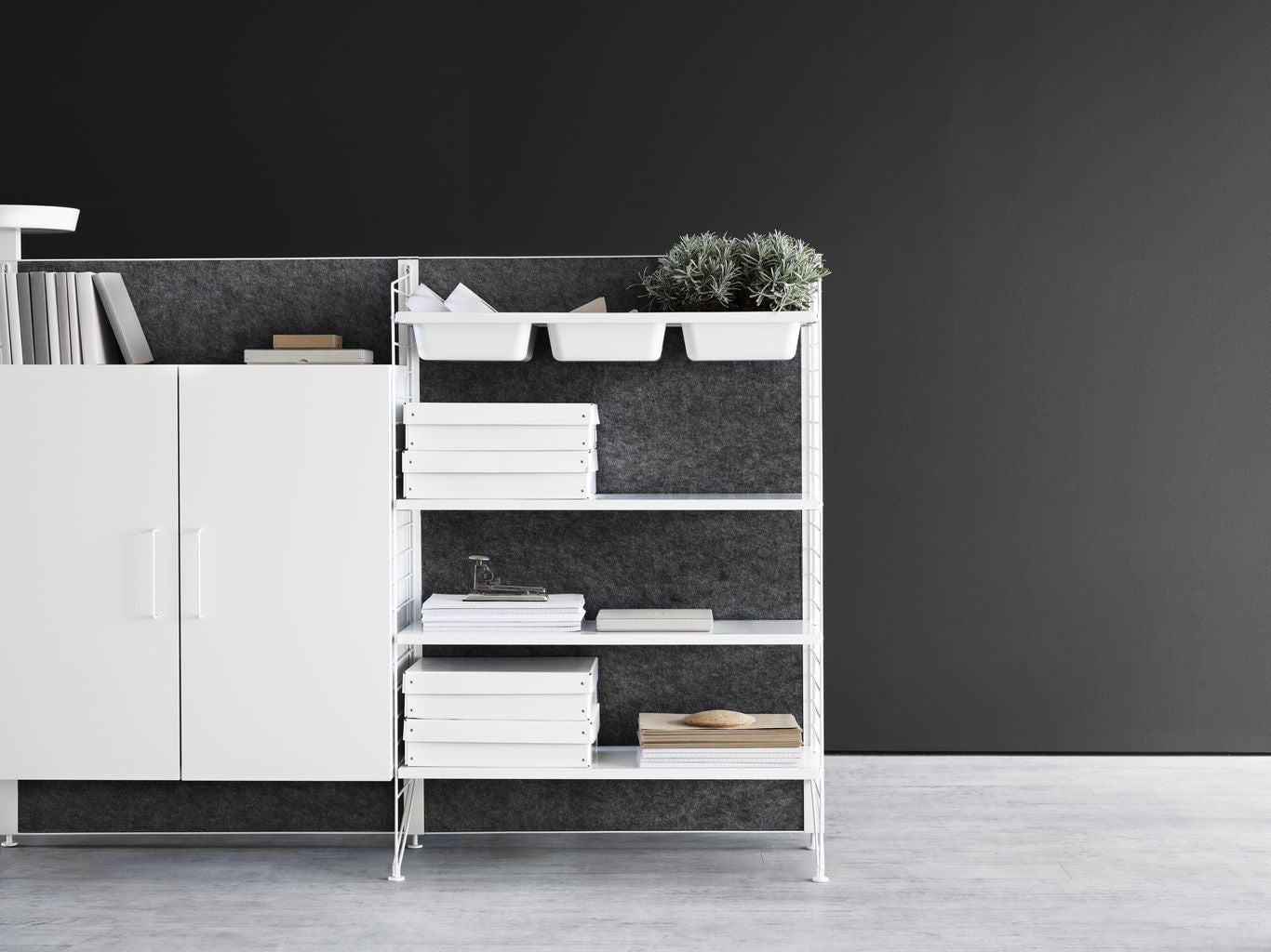[product_category]-String Furniture String System Side Panel With Stand 30x115 Cm, Black-String Furniture-7350038272041-SF11530-13-1-STR-3