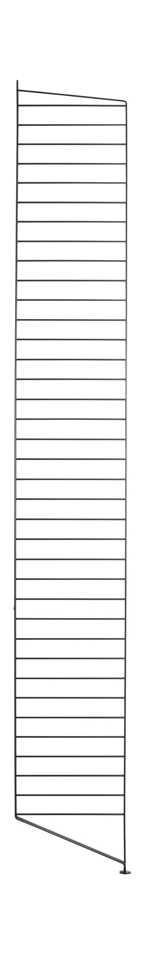 [product_category]-String Furniture String System Side Panel With Stand 30x200 Cm Black, Set Of 2-String Furniture-7350038270467-SF20030-13-2-STR-1