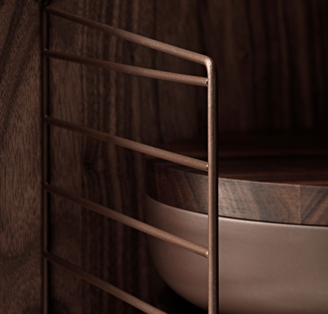 [product_category]-String Furniture String System Side Panel With Stand 30x85 Cm, Brown-String Furniture-7350038274243-SF8530-21-1-STR-2