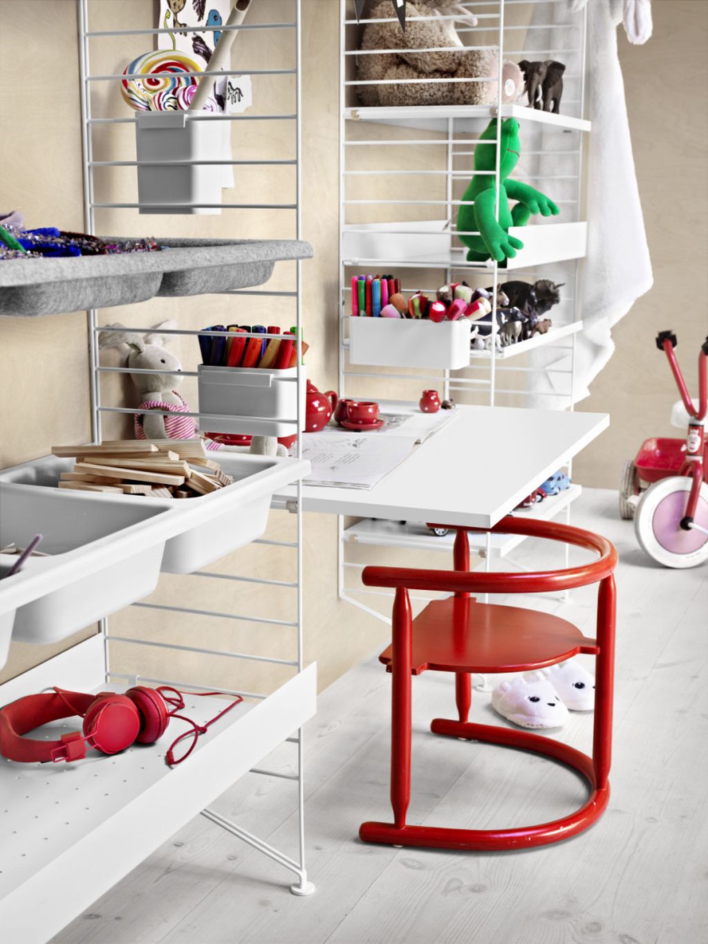[product_category]-String Furniture String System Work Desk, Ash-String Furniture-7350038271839-7858-06-1-STR-2