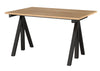 String Furniture Arbejdsarbejde Tabel 78x120 cm, eg/sort
