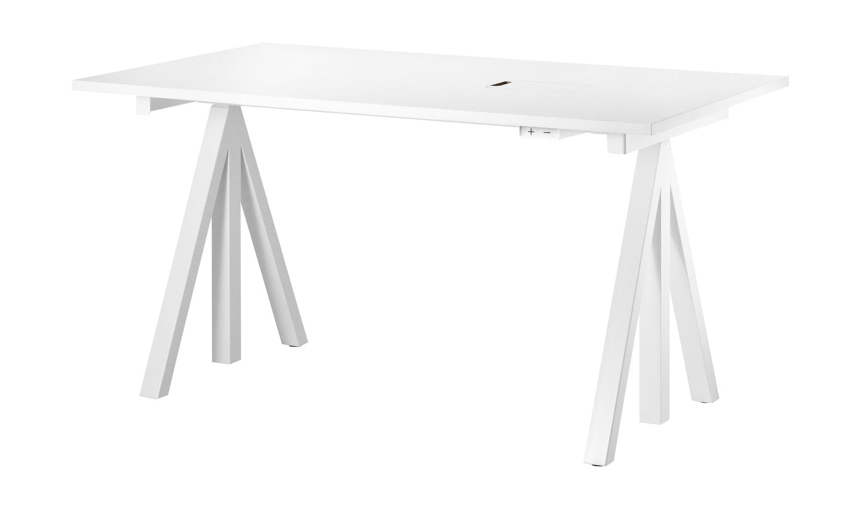 [product_category]-String Furniture Works Work Table 78x140 Cm, White Laminate-String Furniture-DT14078-22-1+ETM-12-1-STR-1