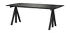 String Furniture Arbejdsarbejde Tabel 90x180 cm, sort/sort