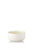 Studio About Clayware Set Of 2 Bowls, Ivory/Yellow
