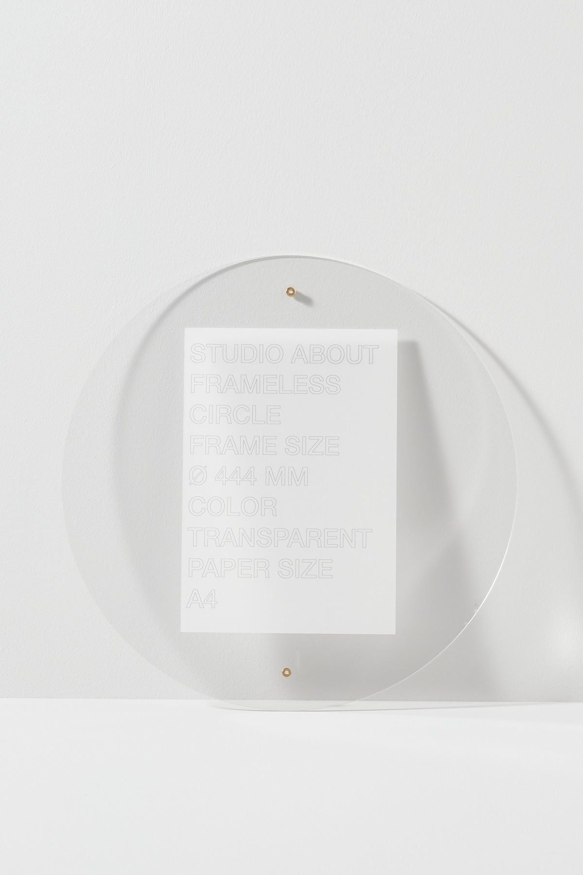 [product_category]-Studio About Frameless Frame A4 Circle, Transparent-Studio About-5714356015223-444A4T-STU-4