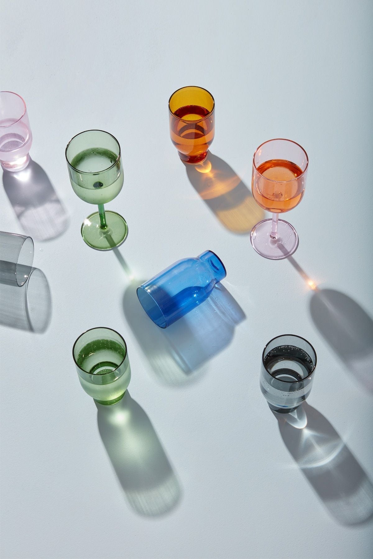 [product_category]-Studio About Glassware Set Of 2 Water Glasses, Blue-Studio About-5714356021033-65110B-STU-9