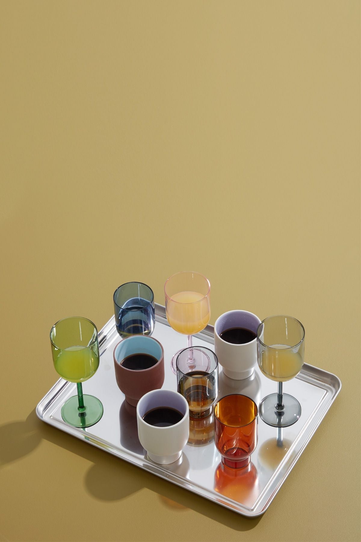 [product_category]-Studio About Glassware Set Of 2 Wine Glasses, Green-Studio About-5714356020036-70177G-STU-6