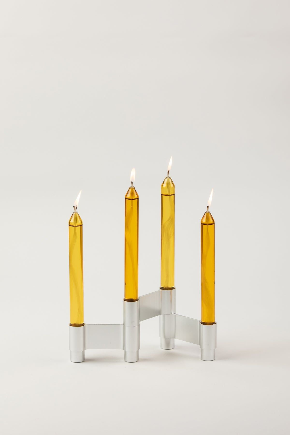 [product_category]-Studio About Link Candle Holder, Polished Aluminium-Studio About-5714356011010-11060P-STU-9