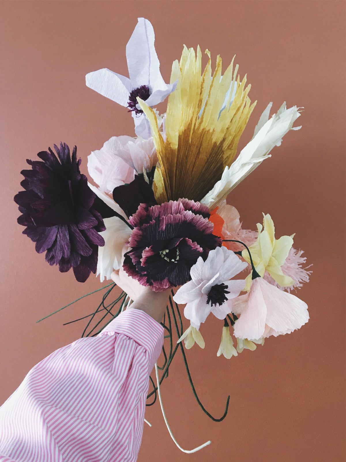 [product_category]-Studio About Paper Flower Palm, Ochra-Studio About-5714356014196-350550O-STU-5