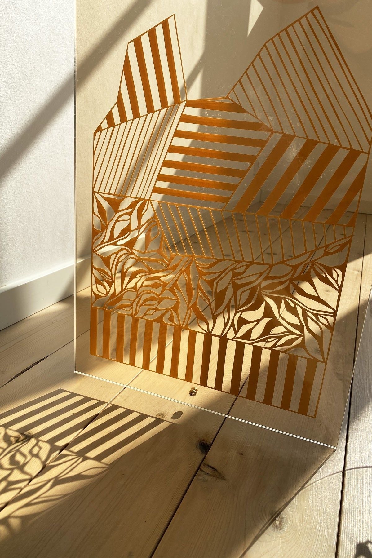 [product_category]-Studio About Papercut A3 Geometric Rectangle, Corn Yellow-Studio About-5714356018064-297420A3GC-STU-5