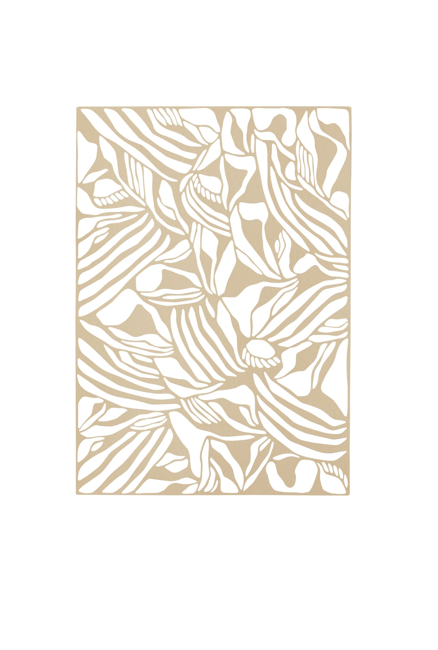 [product_category]-Studio About Papercut A4 Organic Rectangle, Sand-Studio About-5714356018026-210297A4OS-STU-1