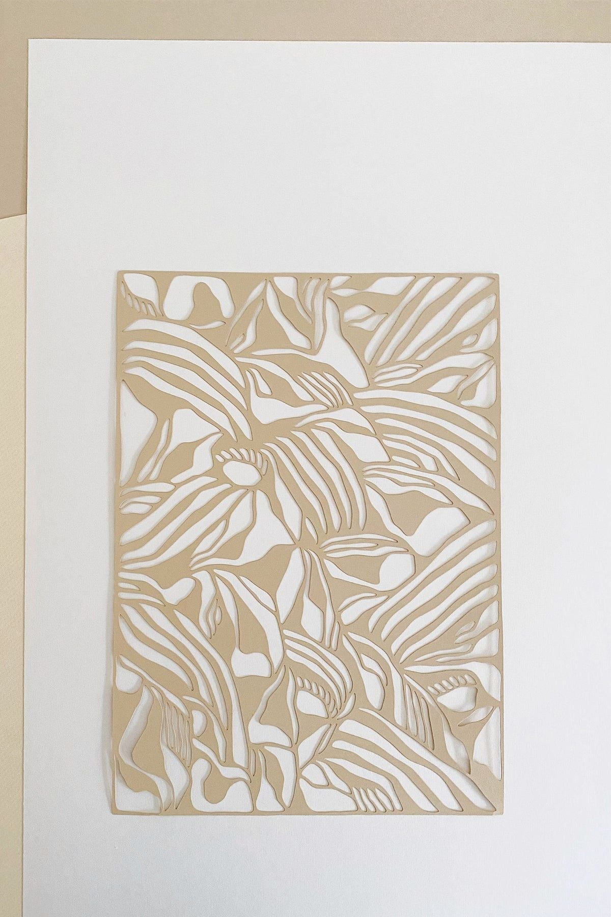 [product_category]-Studio About Papercut A4 Organic Rectangle, Sand-Studio About-5714356018026-210297A4OS-STU-3