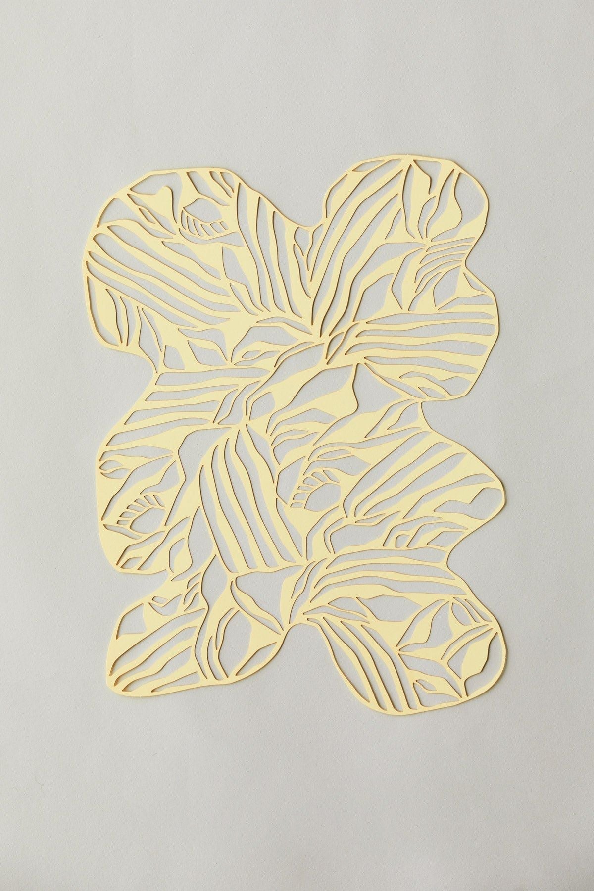 [product_category]-Studio About Papercut A4 Organic Rectangle, Yellow-Studio About-5714356018033-210297A4OY-STU-2