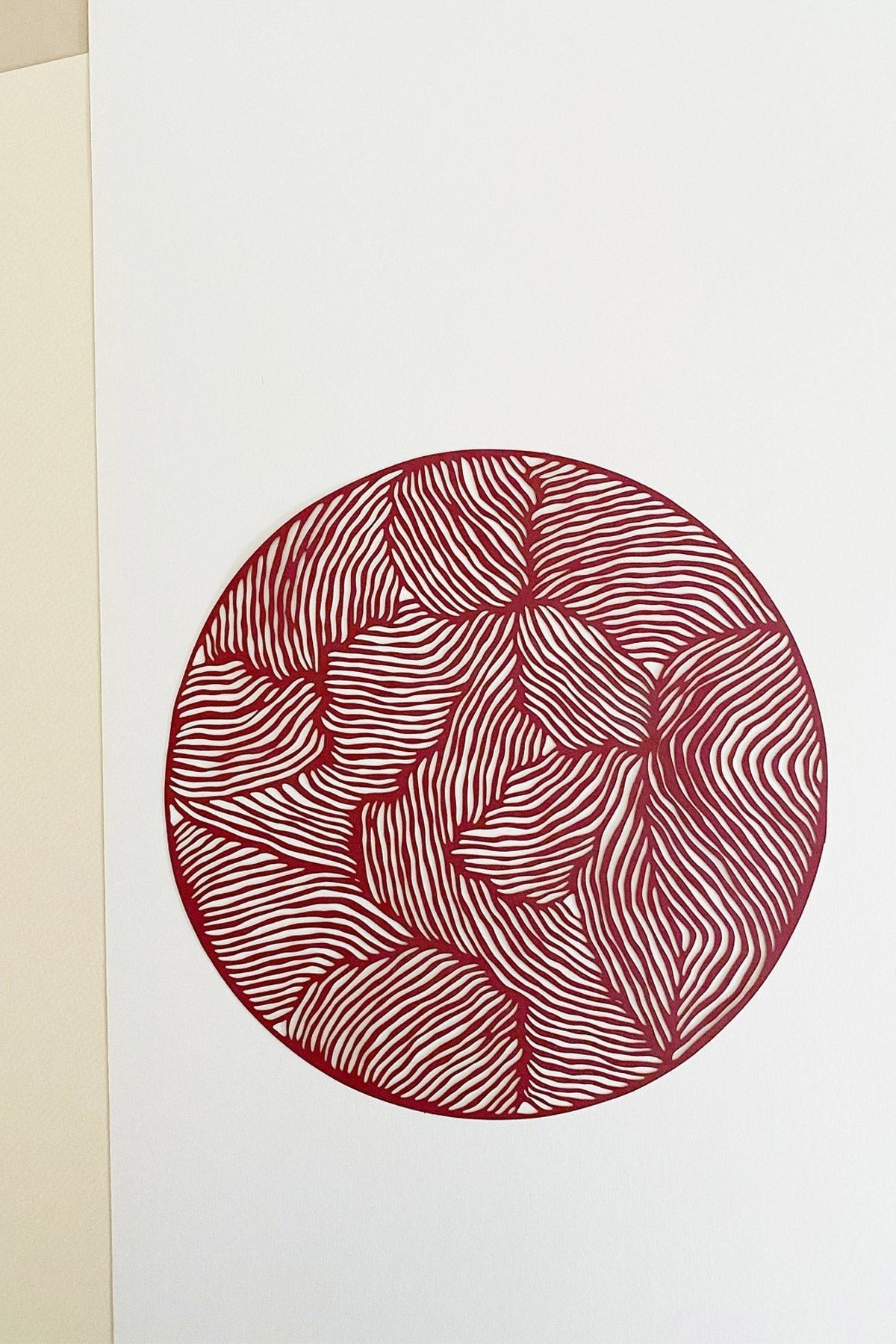 [product_category]-Studio About Papercut A5 Organic Circle, Bordeaux-Studio About-5714356018071-210A5OB-STU-2