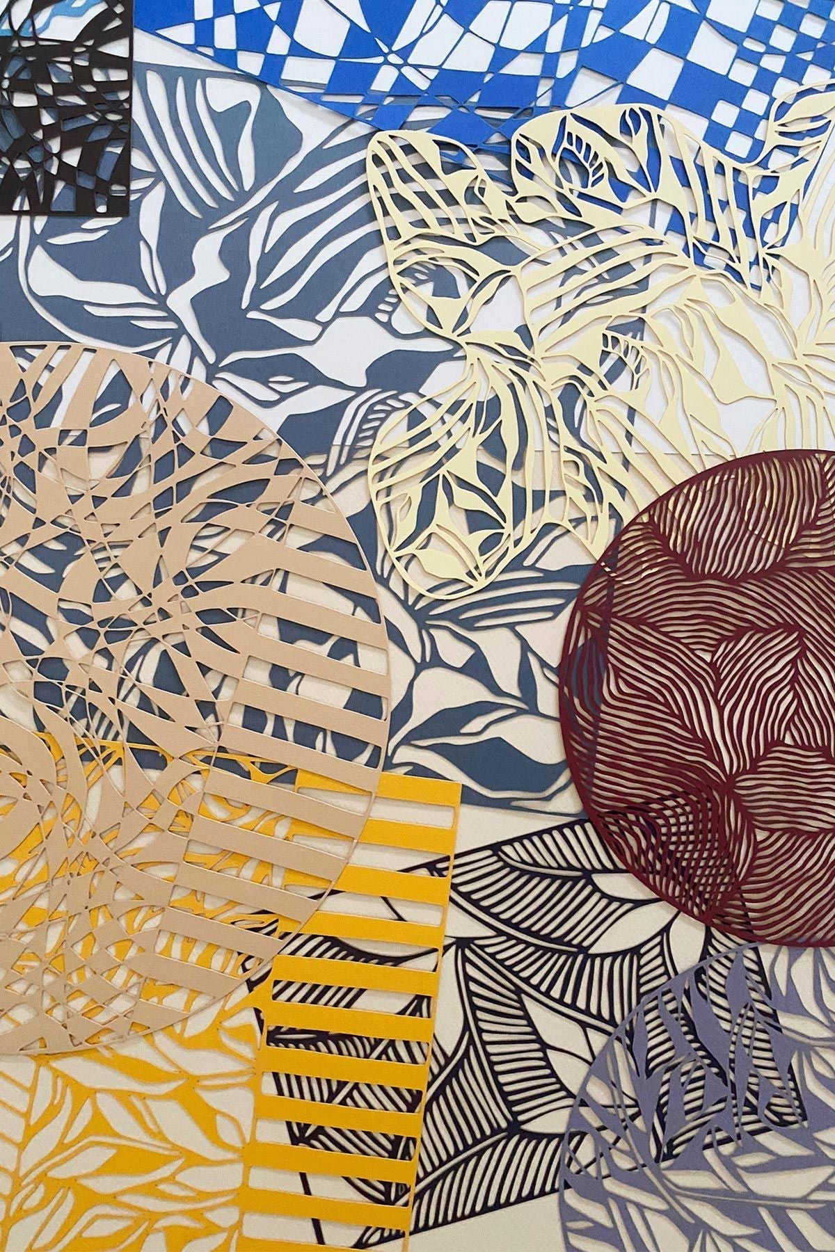 [product_category]-Studio About Papercut A5 Organic Rectangle, Aubergine-Studio About-5714356018002-148210A5OA-STU-3