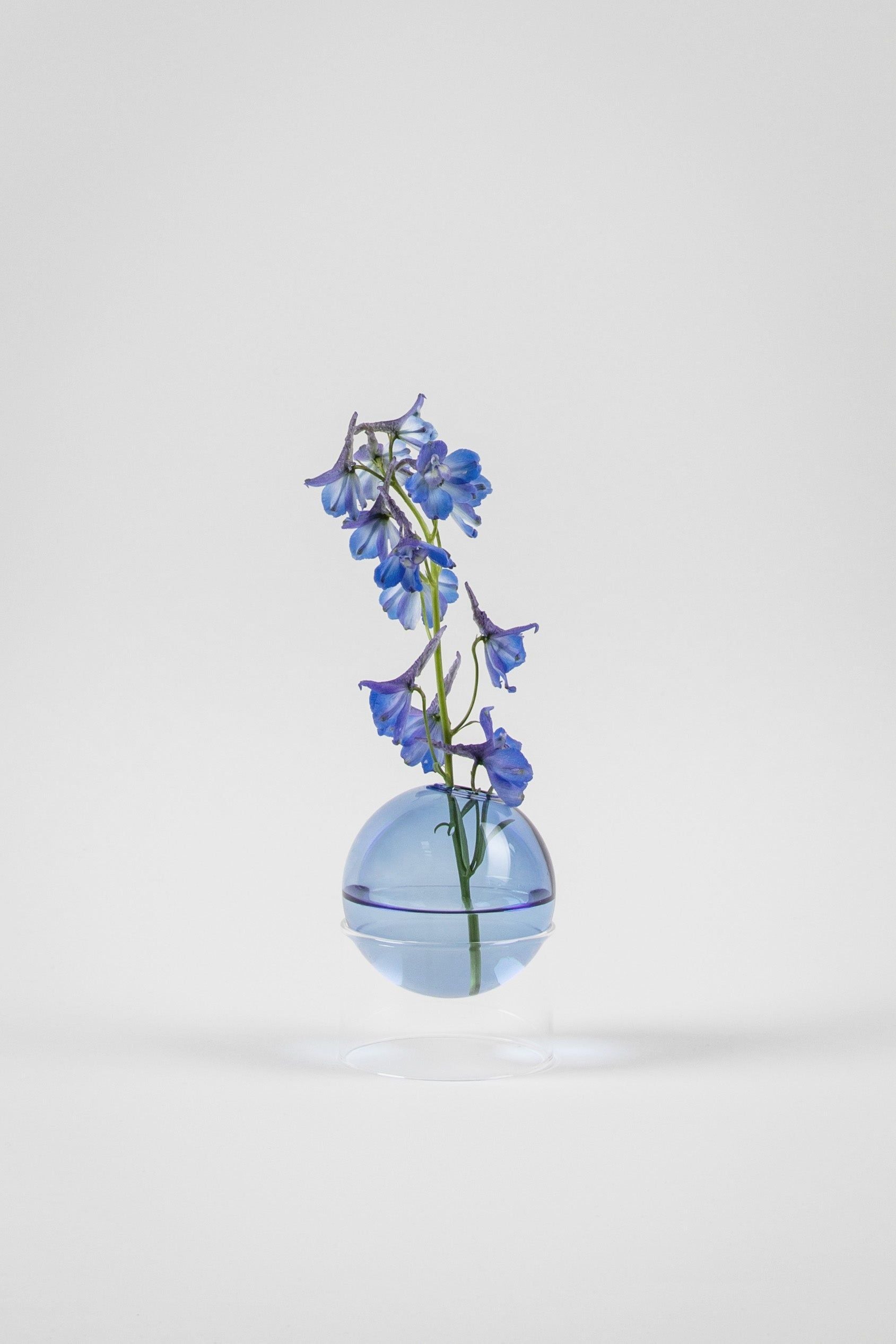 [product_category]-Studio About Standing Flower Bubble Vase 10 Cm, Blue-Studio About-5714356008010-802050B-STU-2