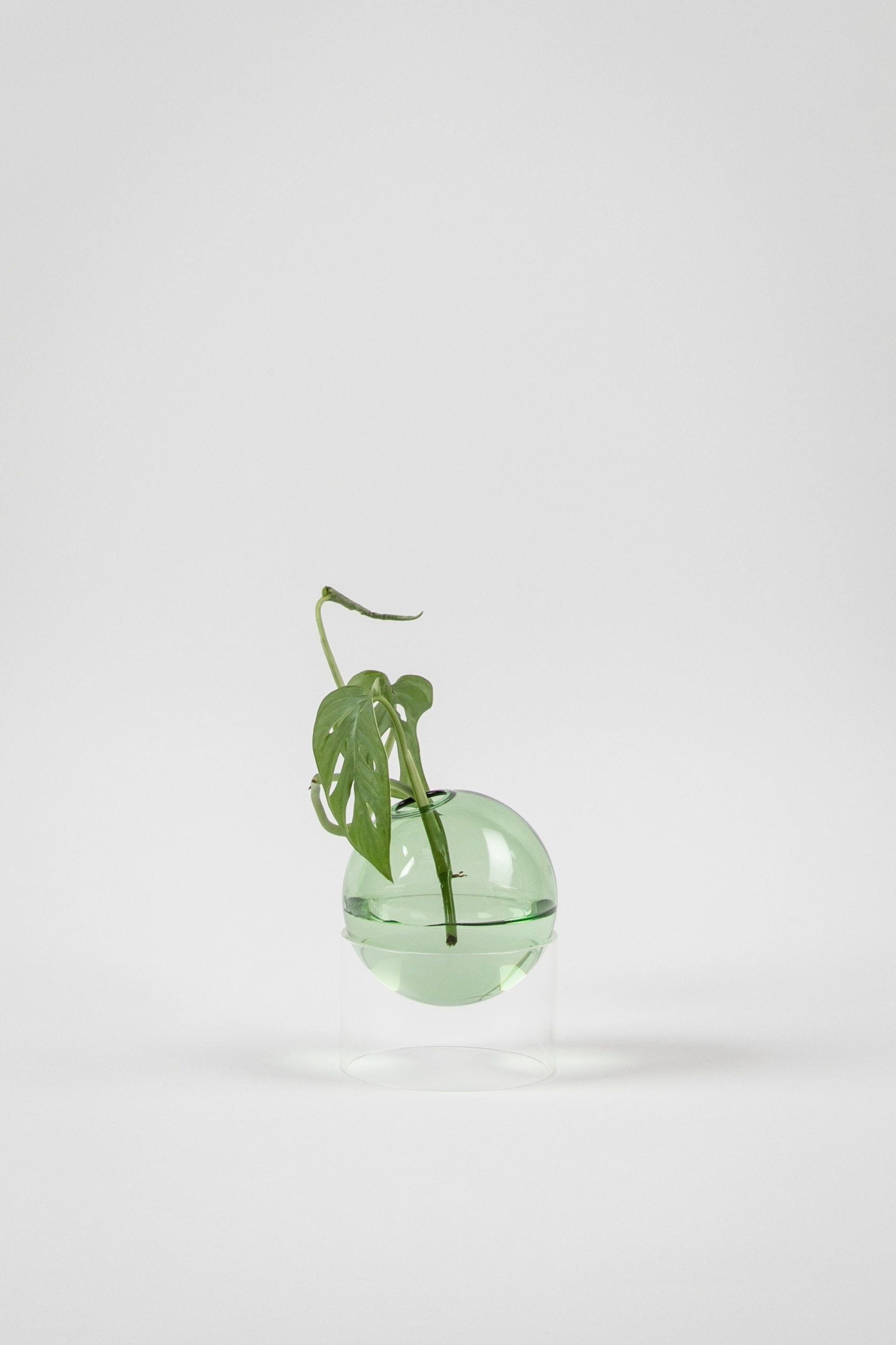 [product_category]-Studio About Standing Flower Bubble Vase 10 Cm, Green-Studio About-5714356008034-802050G-STU-3