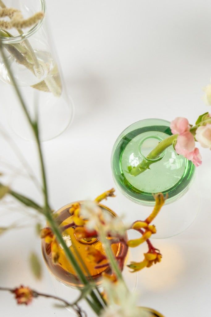 [product_category]-Studio About Standing Flower Bubble Vase 10 Cm, Green-Studio About-5714356008034-802050G-STU-4