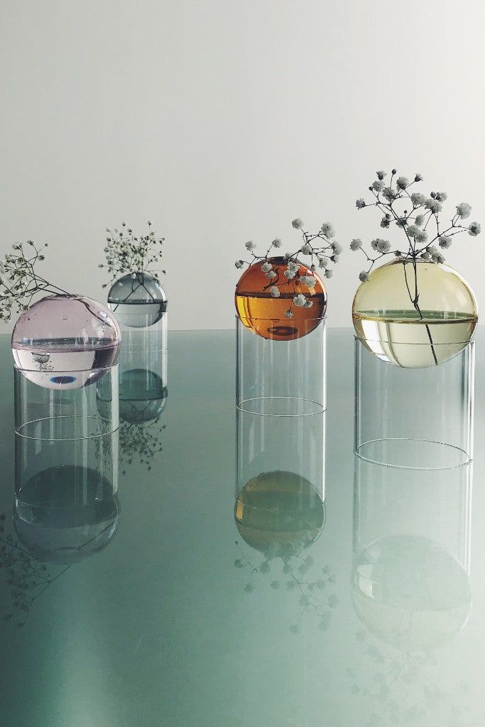 [product_category]-Studio About Standing Flower Bubble Vase 10 Cm, Rose-Studio About-5714356008041-802050R-STU-3