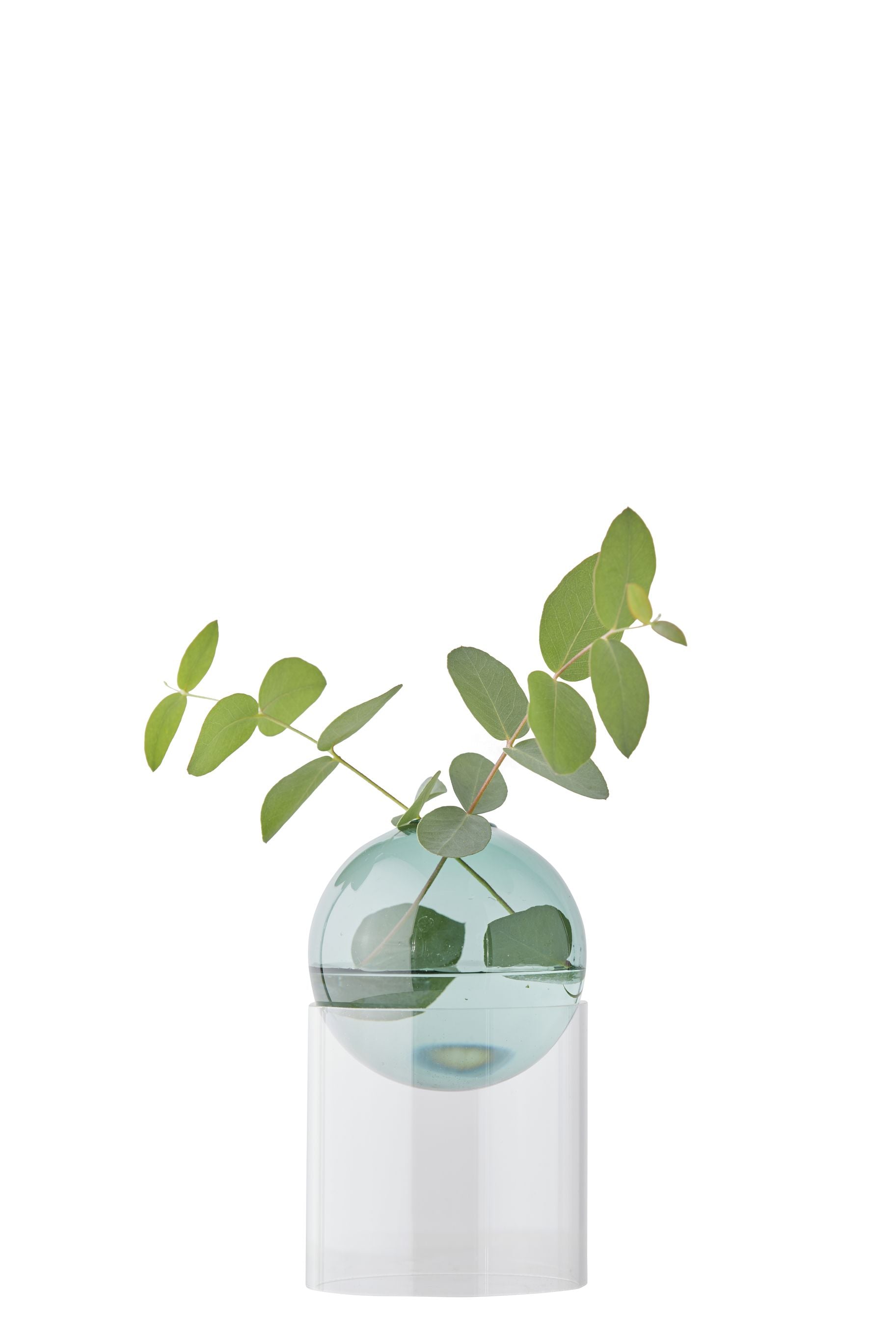 [product_category]-Studio About Standing Flower Bubble Vase 13 Cm, Cyan-Studio About-5714356009024-802080C-STU-1