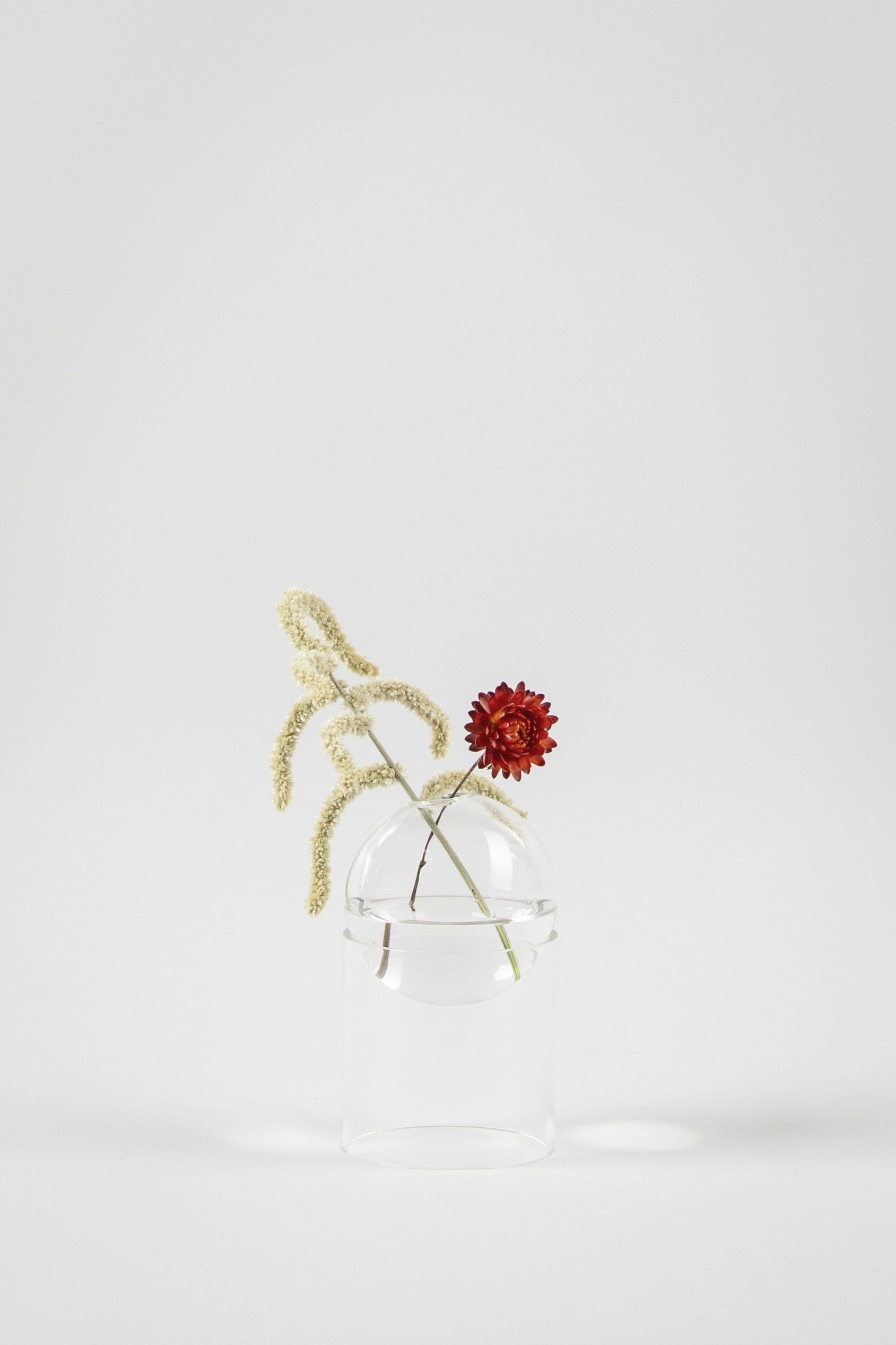 [product_category]-Studio About Standing Flower Bubble Vase 13 Cm, Transparent-Studio About-5714356009062-802080T-STU-2