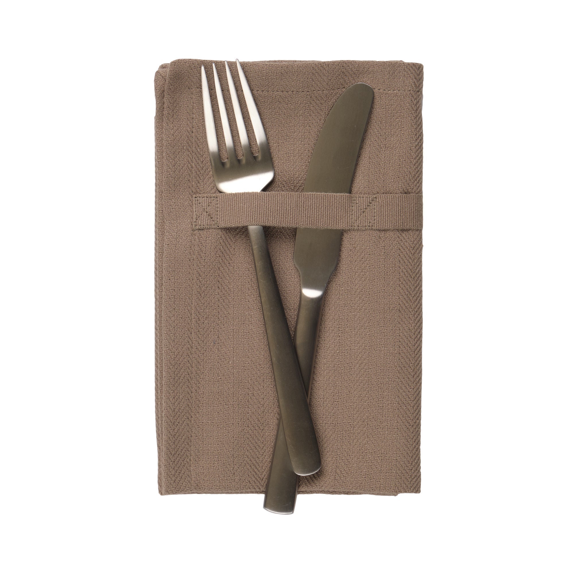 [product_category]-The Organic Company Dinner Napkins, Clay-The Organic Company-5711261018592-1134-225-THE-1