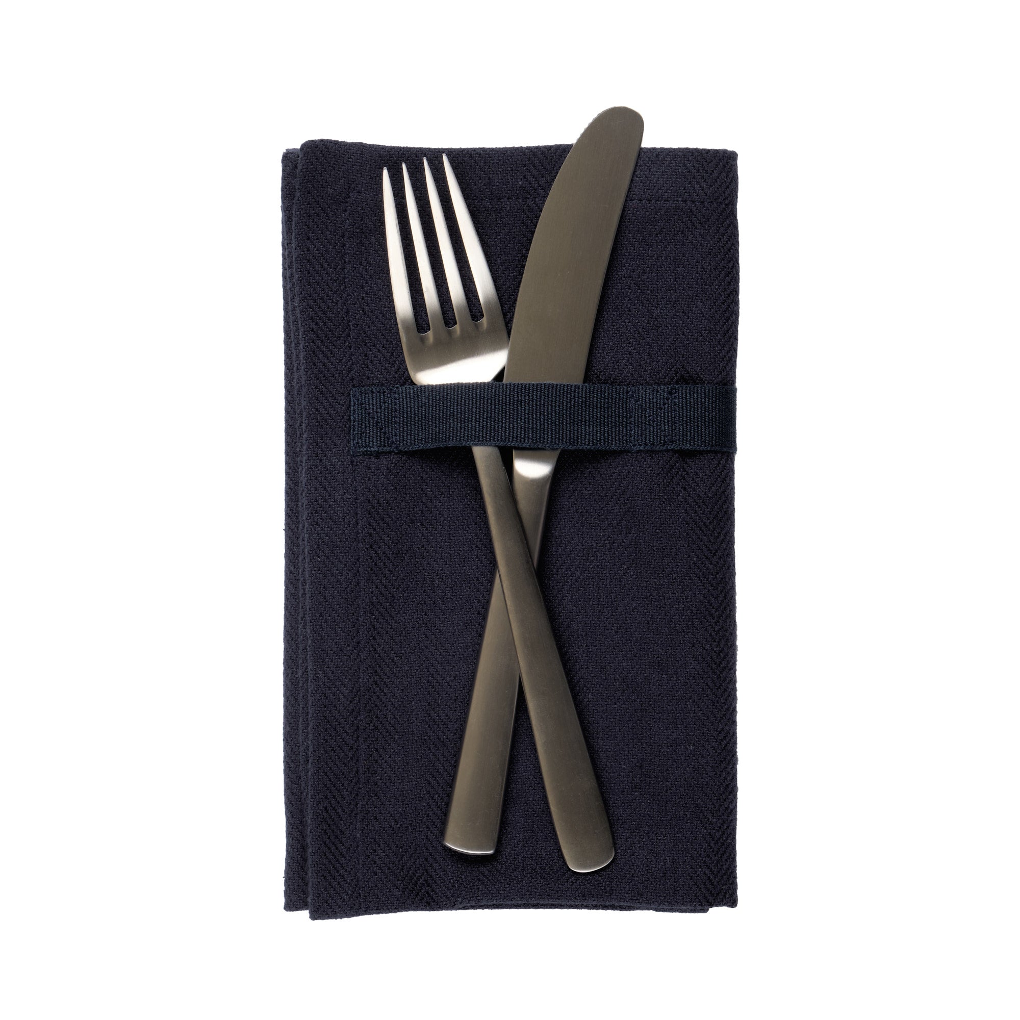 [product_category]-The Organic Company Dinner Napkins, Dark Blue-The Organic Company-5711261018622-1134-500-THE-1