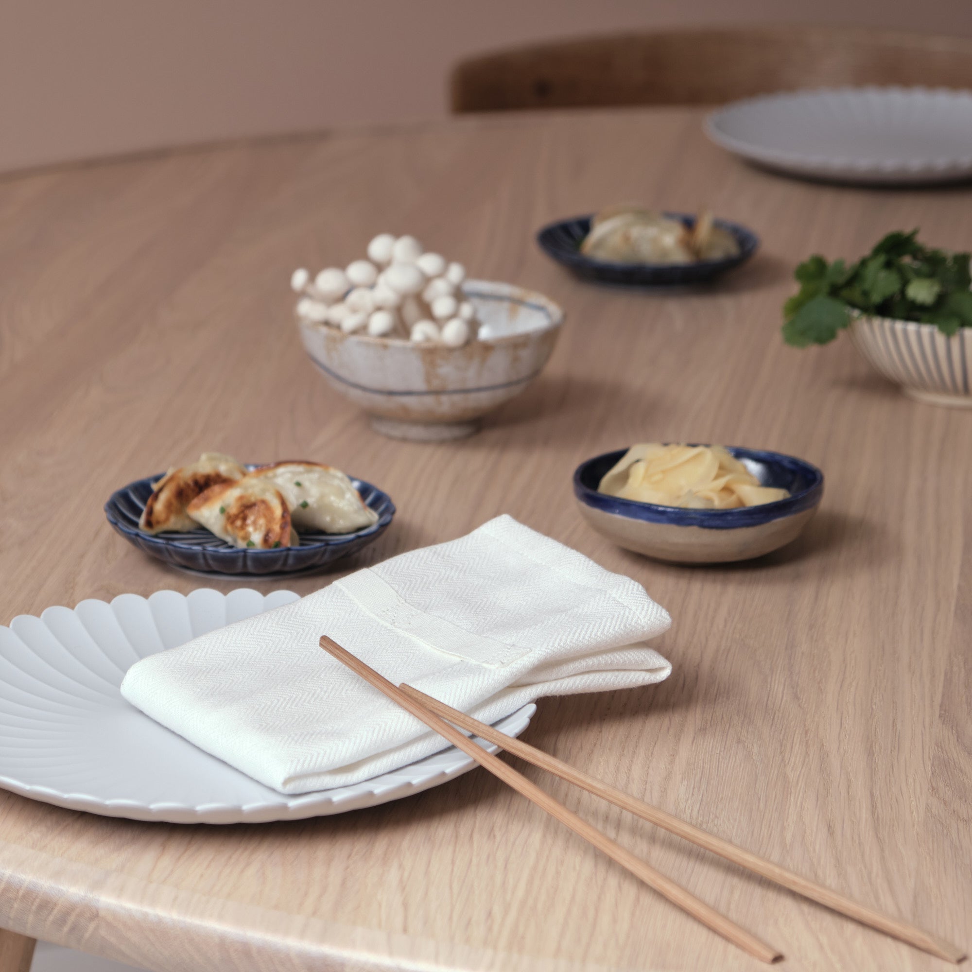 [product_category]-The Organic Company Dinner Napkins, Natural White-The Organic Company-5711261018578-1134-200-THE-2