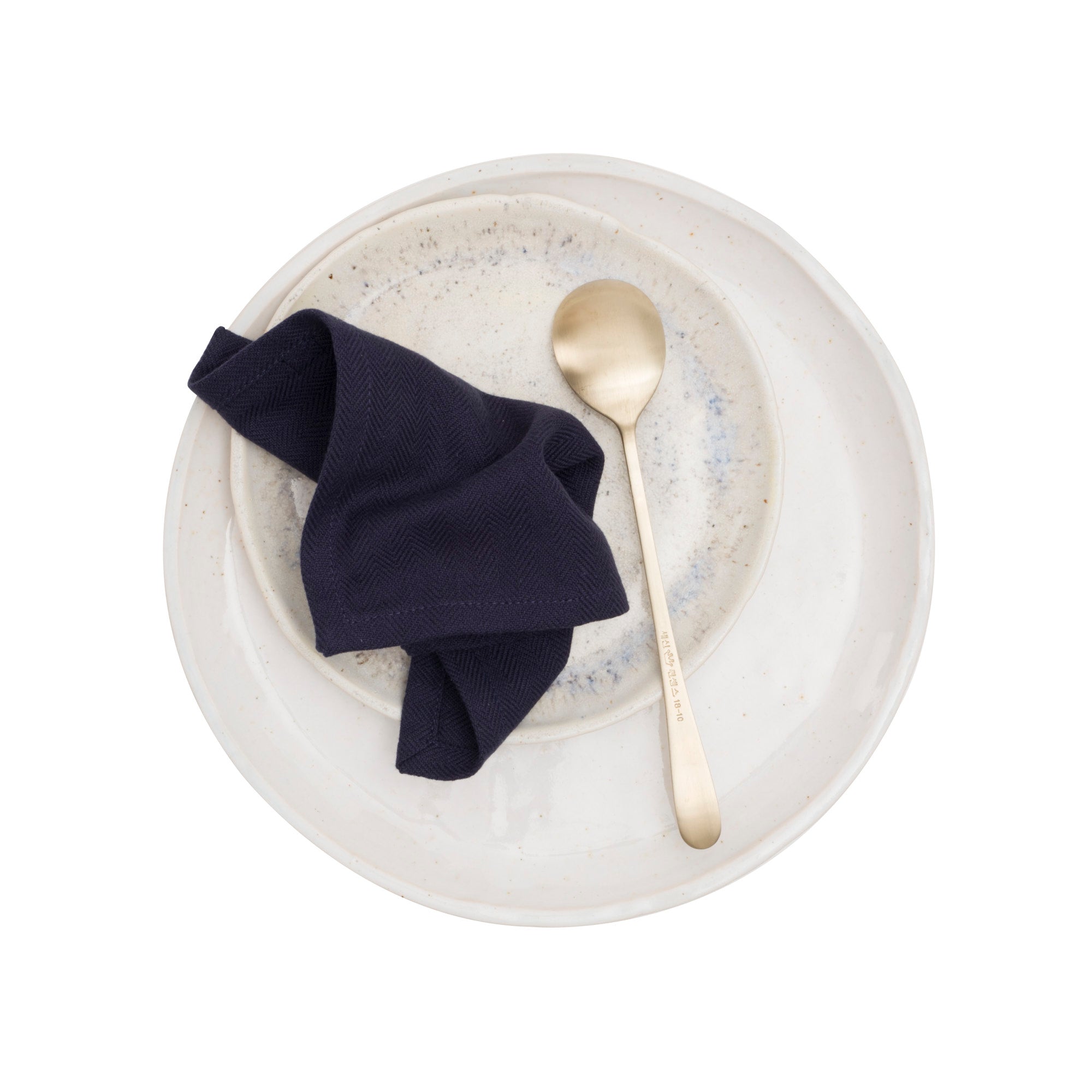 [product_category]-The Organic Company Everyday Napkin, Dark Blue-The Organic Company-5711261003291-1073-500-THE-3