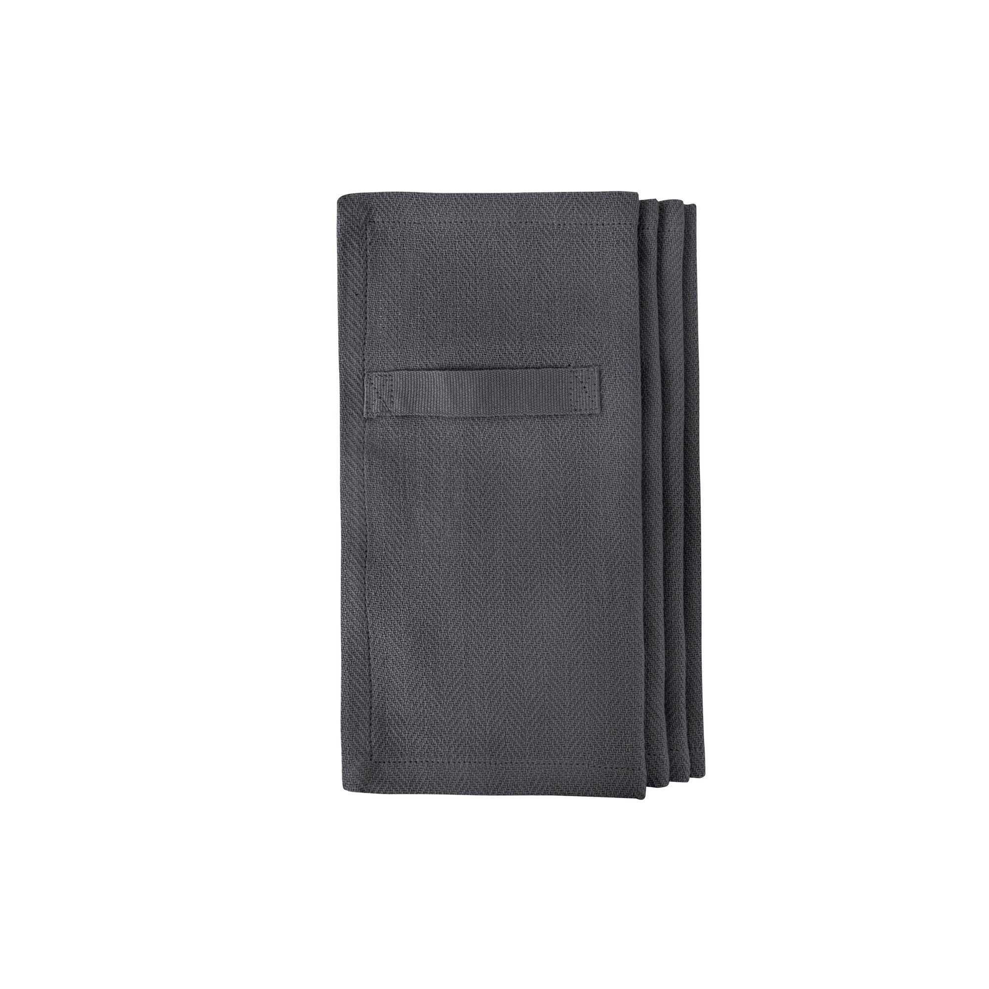 [product_category]-The Organic Company Everyday Napkin, Dark Grey-The Organic Company-5711261003253-1073-110-THE-2