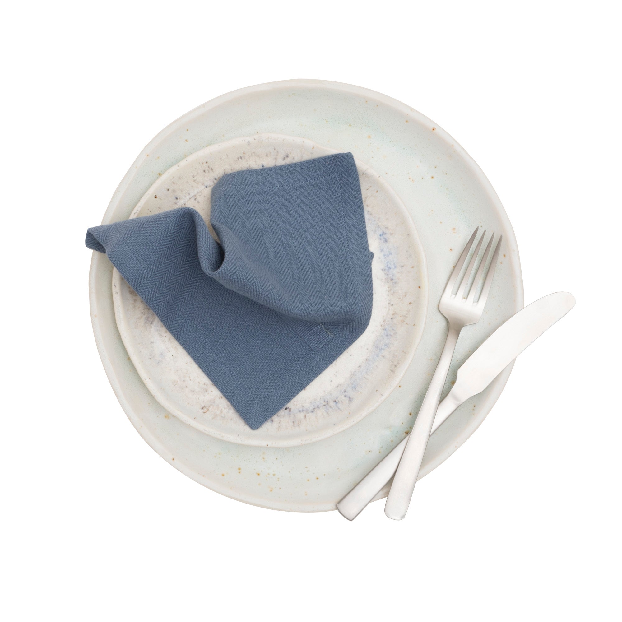 [product_category]-The Organic Company Everyday Napkin, Grey Blue-The Organic Company-5711261017922-1073-510-THE-2
