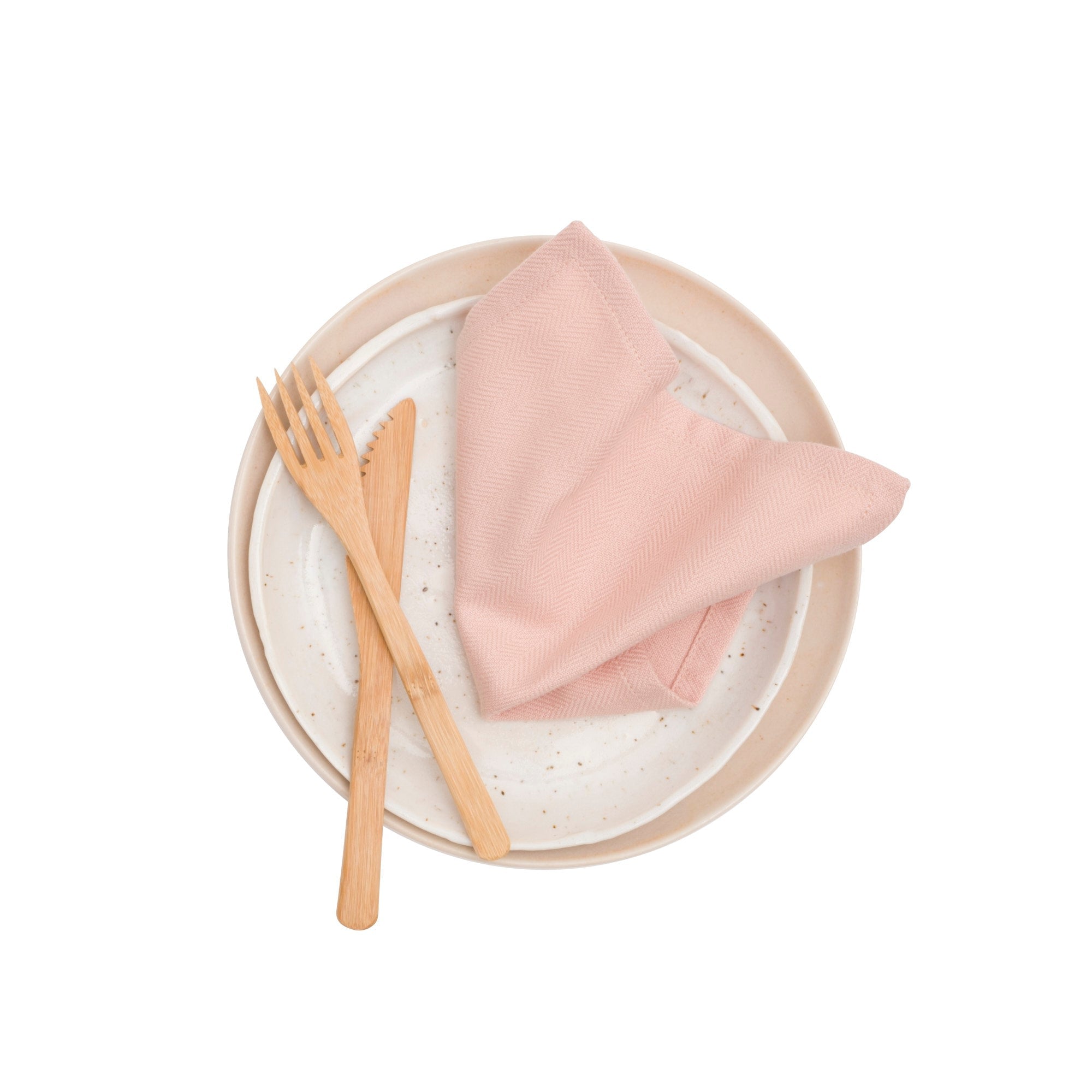 [product_category]-The Organic Company Everyday Napkin, Pale Rose-The Organic Company-5711261003307-1073-331-THE-3