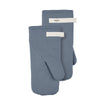 The Organic Company Oven Mitts Large, Grey Blue