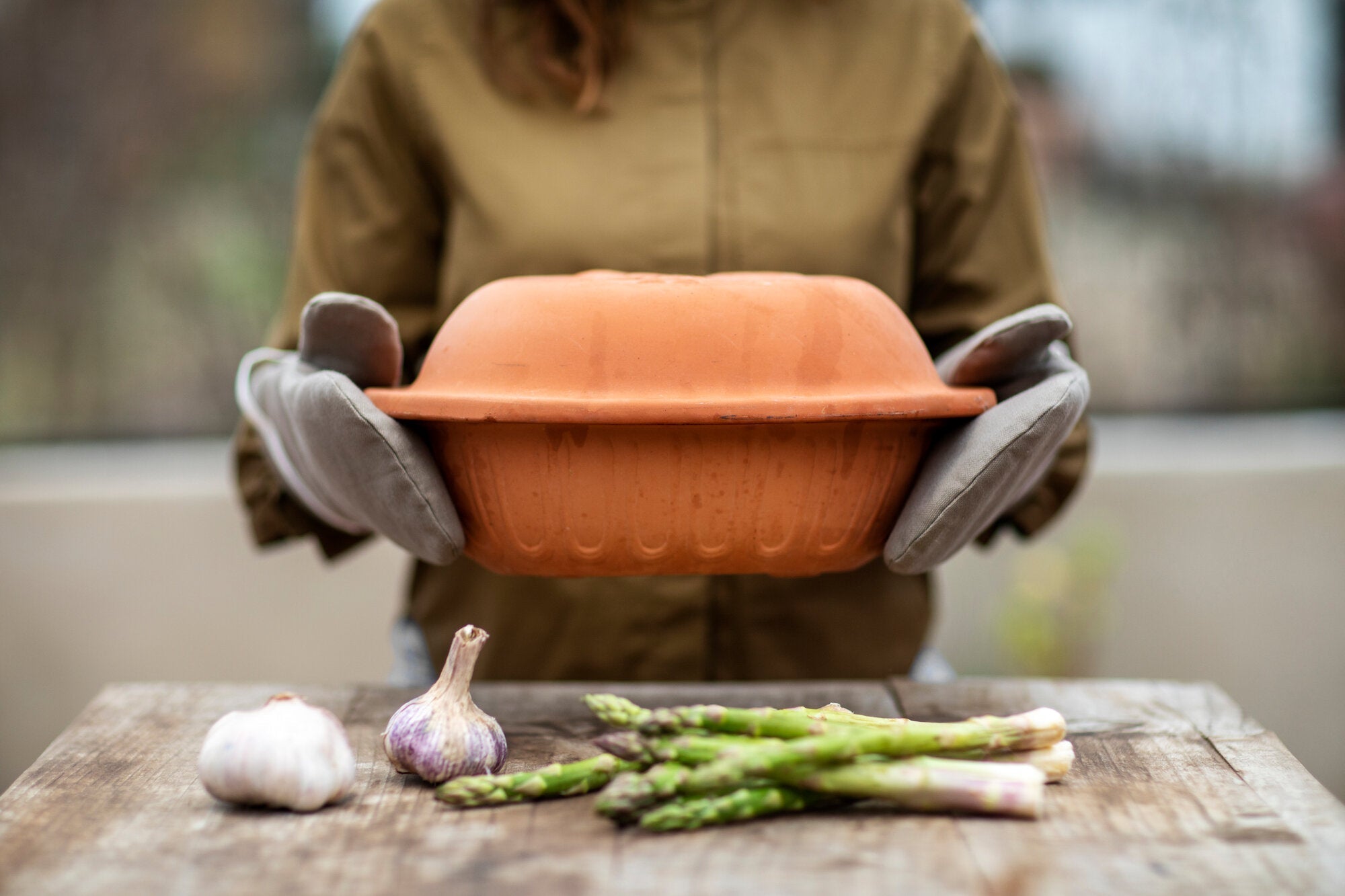[product_category]-The Organic Company Oven Mitts Large, Khaki-The Organic Company-5711261004175-1047-215-THE-2