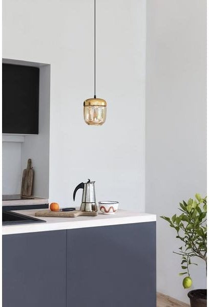 [product_category]-Umage Acorn Lampshade, Amber Brass, ø14-Umage-5710302022154-2215-UMA-1