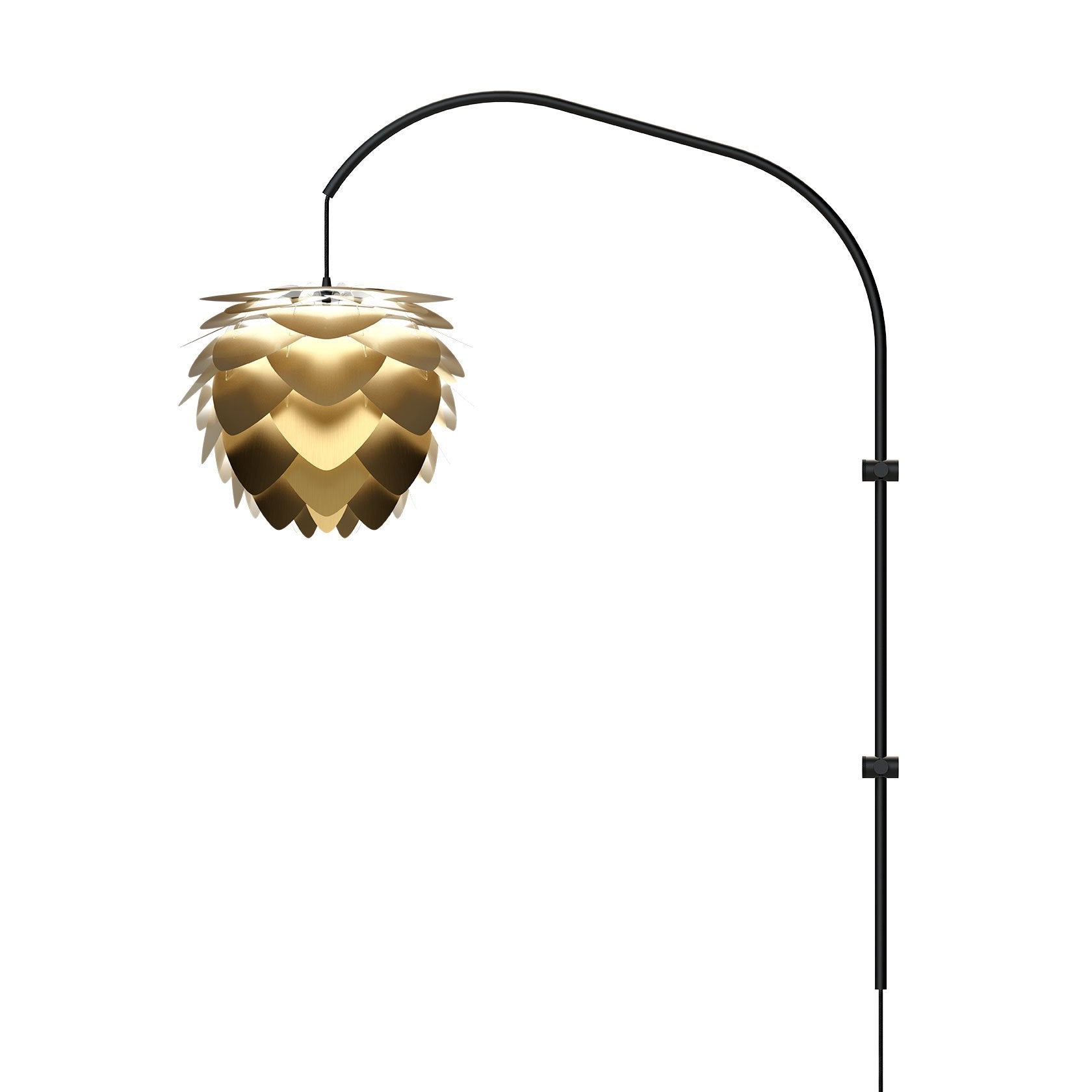 [product_category]-Umage Aluvia Lampshade Brass Brushed, ø40-Umage-5710302021225-2122-UMA-4