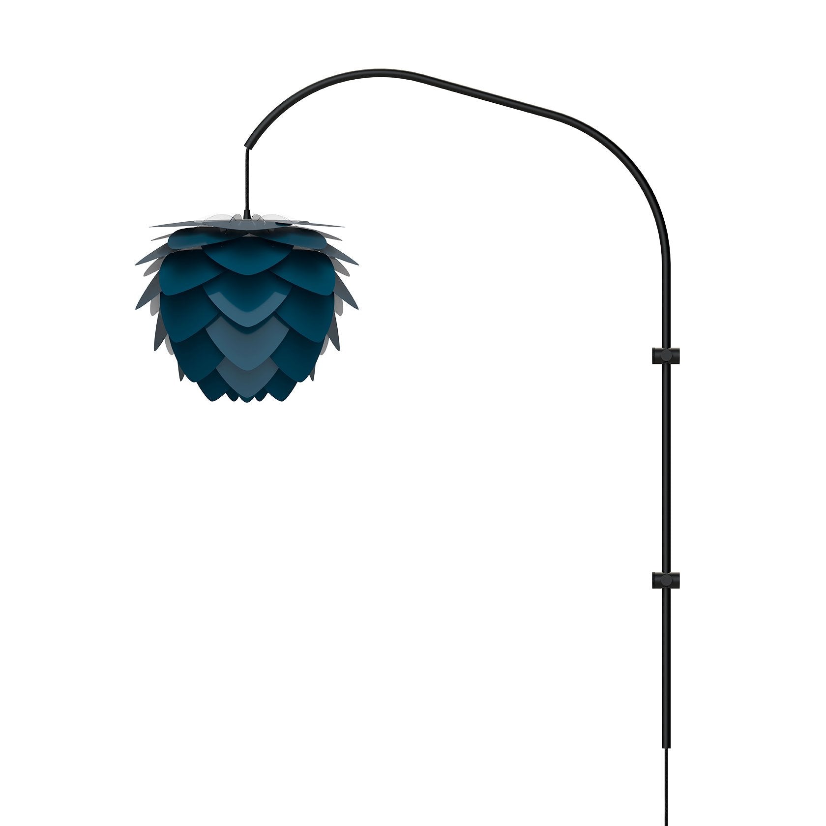 [product_category]-Umage Aluvia Lampshade Petrol Blue, ø40-Umage-5710302021348-2134-UMA-3
