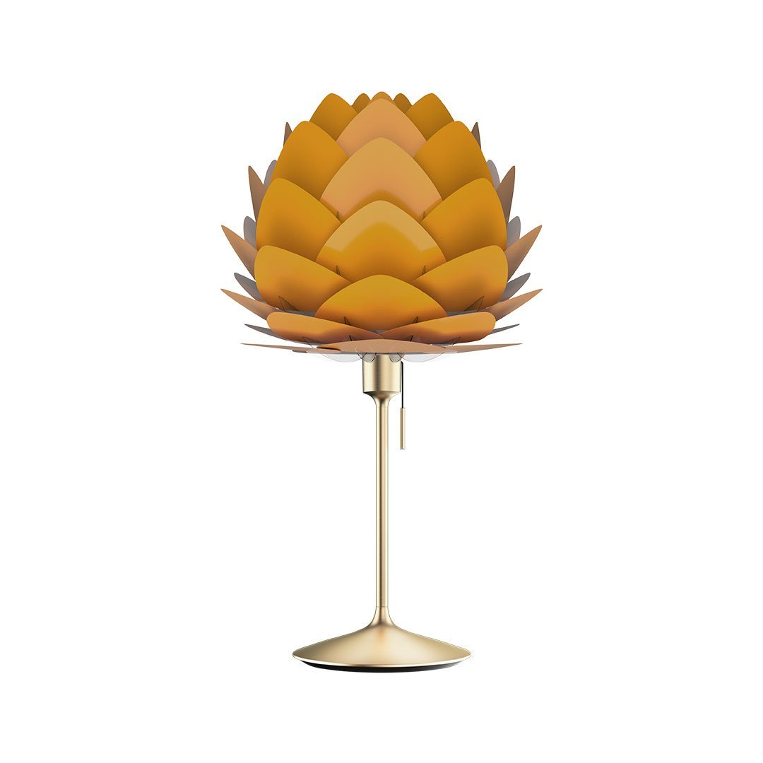 [product_category]-Umage Aluvia Lampshade Saffron Yellow, ø40-Umage-5710302021386-2138-UMA-4