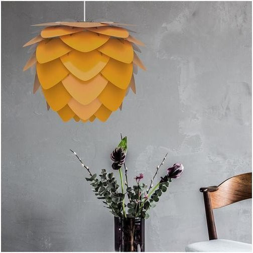 [product_category]-Umage Aluvia Lampshade Saffron Yellow, ø59-Umage-5710302021379-2137-UMA-1