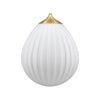  Around The World Pendant White/Brass