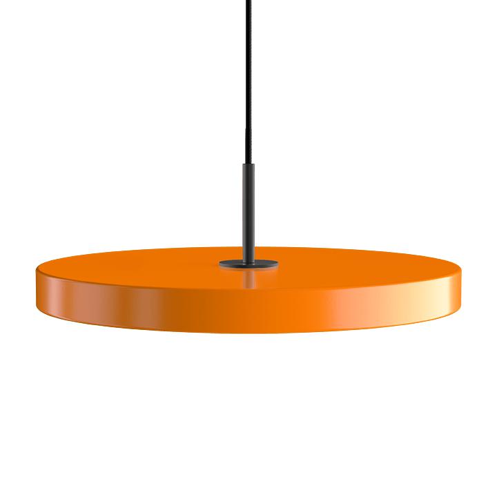 [product_category]-Umage Asteria Led Pendant, Black Metal/Nuance Orange-Umage-5710302242330-2423 + 4173-UMA-1