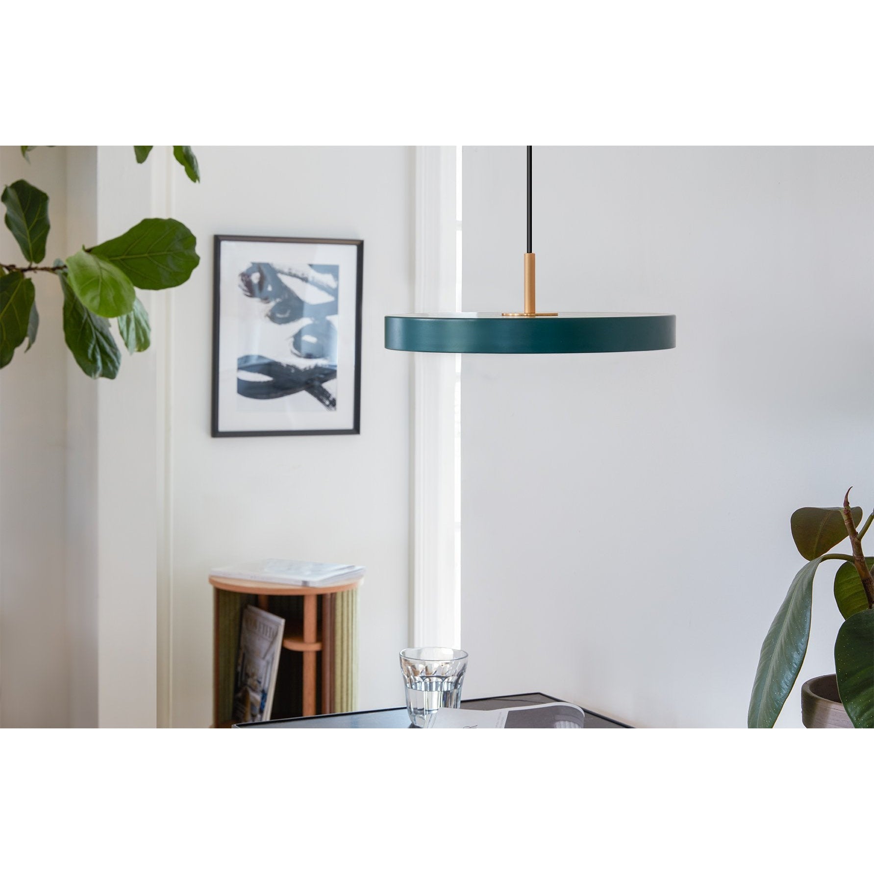 [product_category]-Umage Asteria Mini Lampshade, Forest Green-Umage-5710302022086-2208-UMA-4