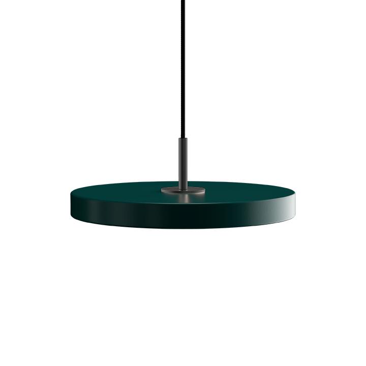 [product_category]-Umage Asteria Mini Led Pendant, Black Metal/Forest Green-Umage-5710302284156-2208 + 4175-UMA-1
