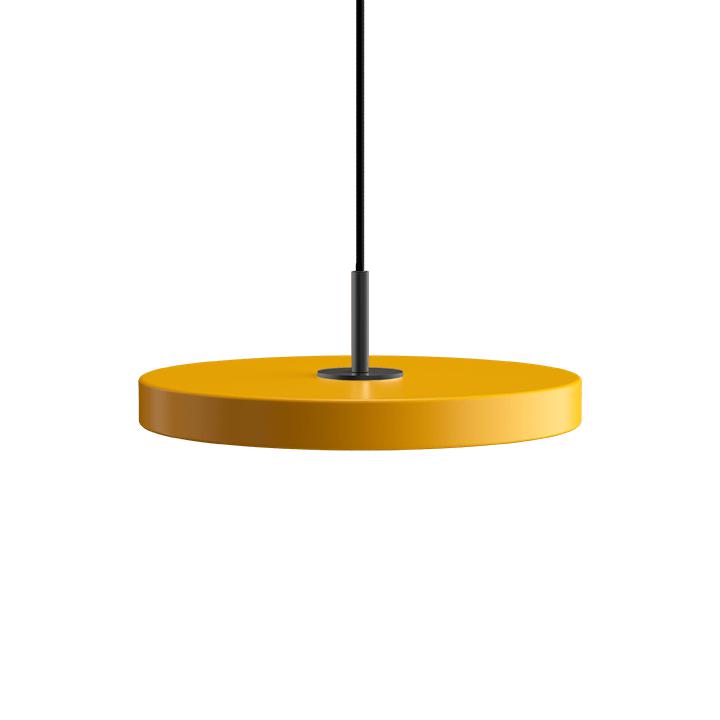 [product_category]-Umage Asteria Mini Led Pendant, Black Metal/Saffron Yellow-Umage-5710302211459-2211 + 4175-UMA-1