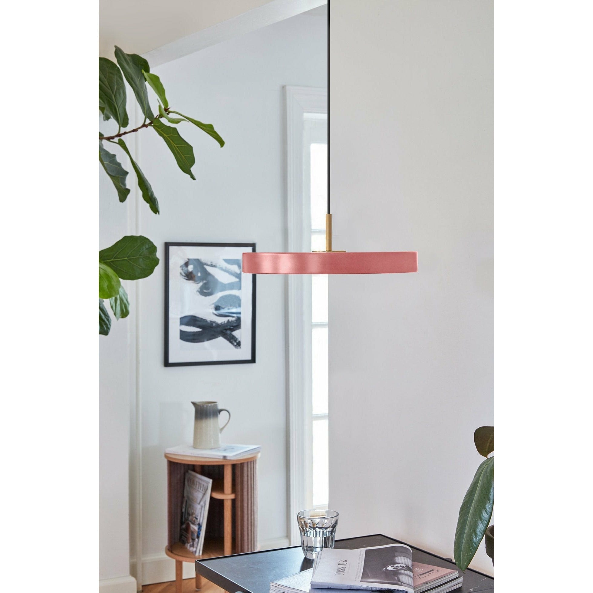 [product_category]-Umage Asteria Mini Led Pendant, Brass/Nuance Rose-Umage-5710302024325-2432-UMA-1
