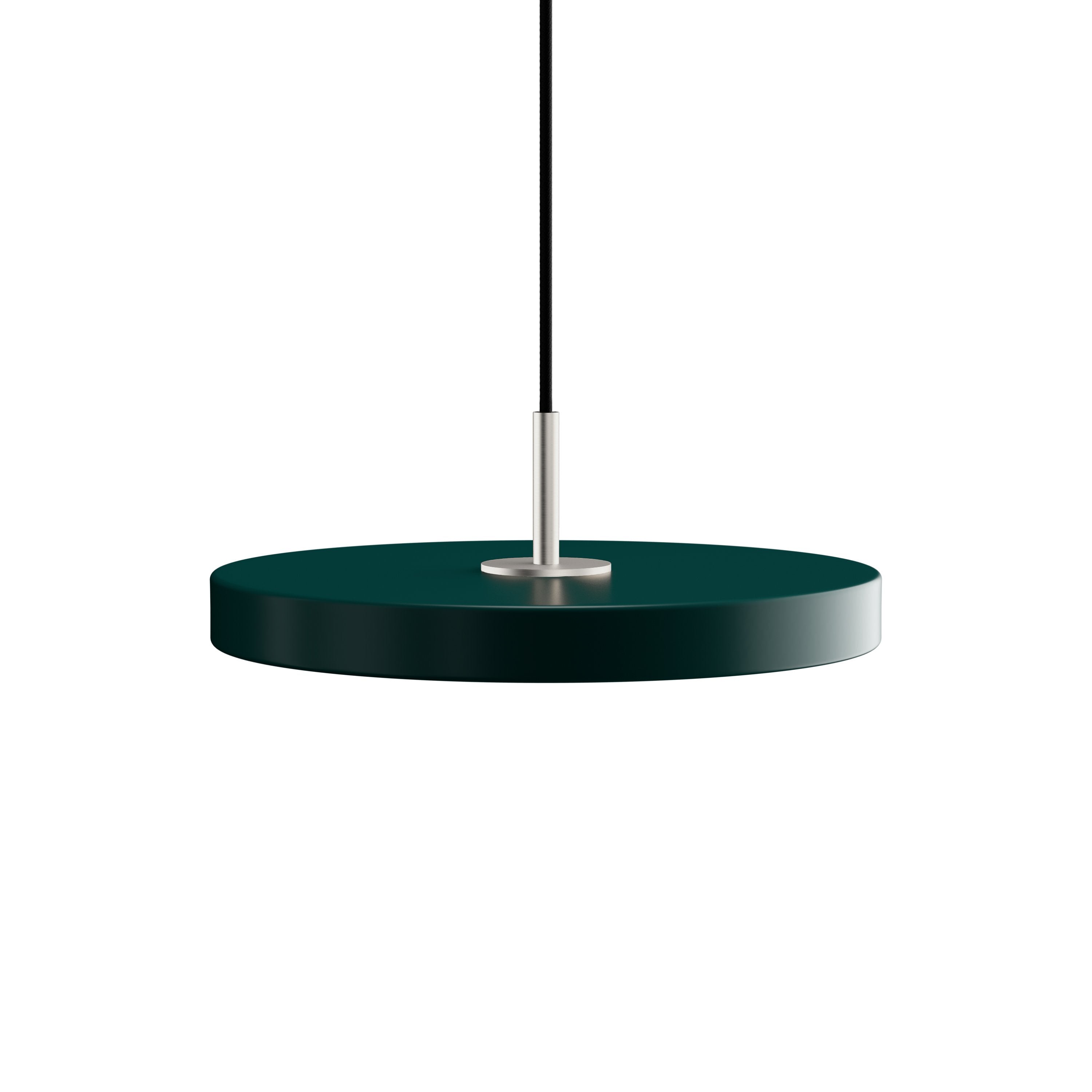 [product_category]-Umage Asteria Mini Led Pendant, Steel/Forest Green-Umage-5710302284149-2208 + 4174-UMA-1