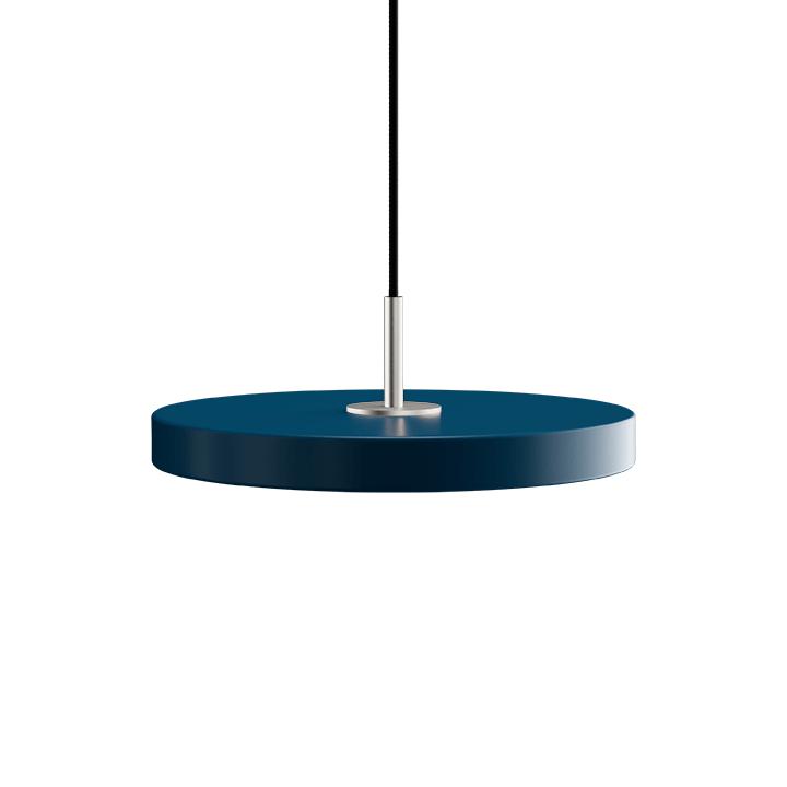 [product_category]-Umage Asteria Mini Led Pendant, Steel/Petrol Blue-Umage-5710302294148-2209 + 4174-UMA-1
