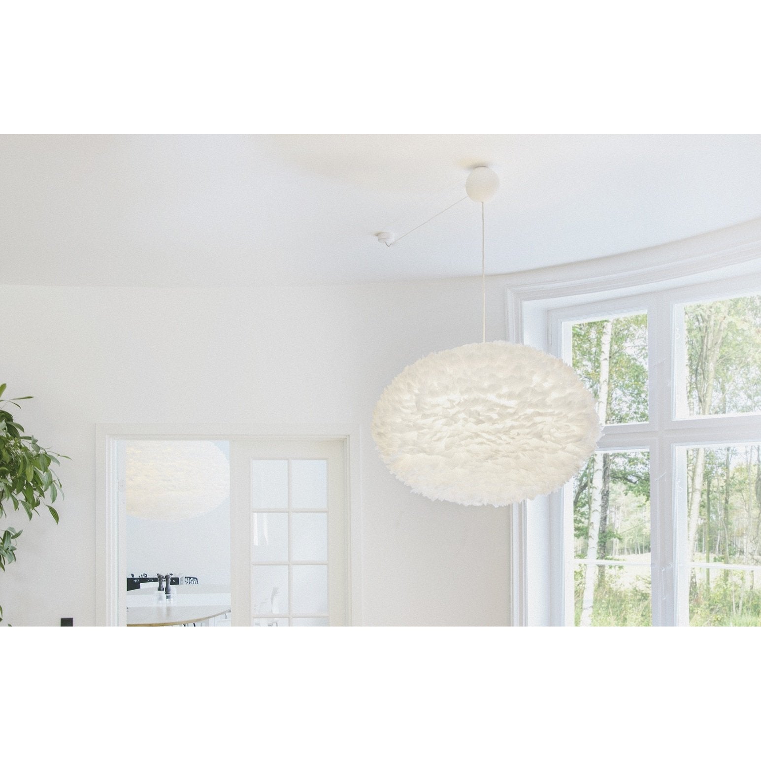 [product_category]-Umage Cannonball Cover For Pendulum Lamps, White-Umage-5710302040318-4031-UMA-3