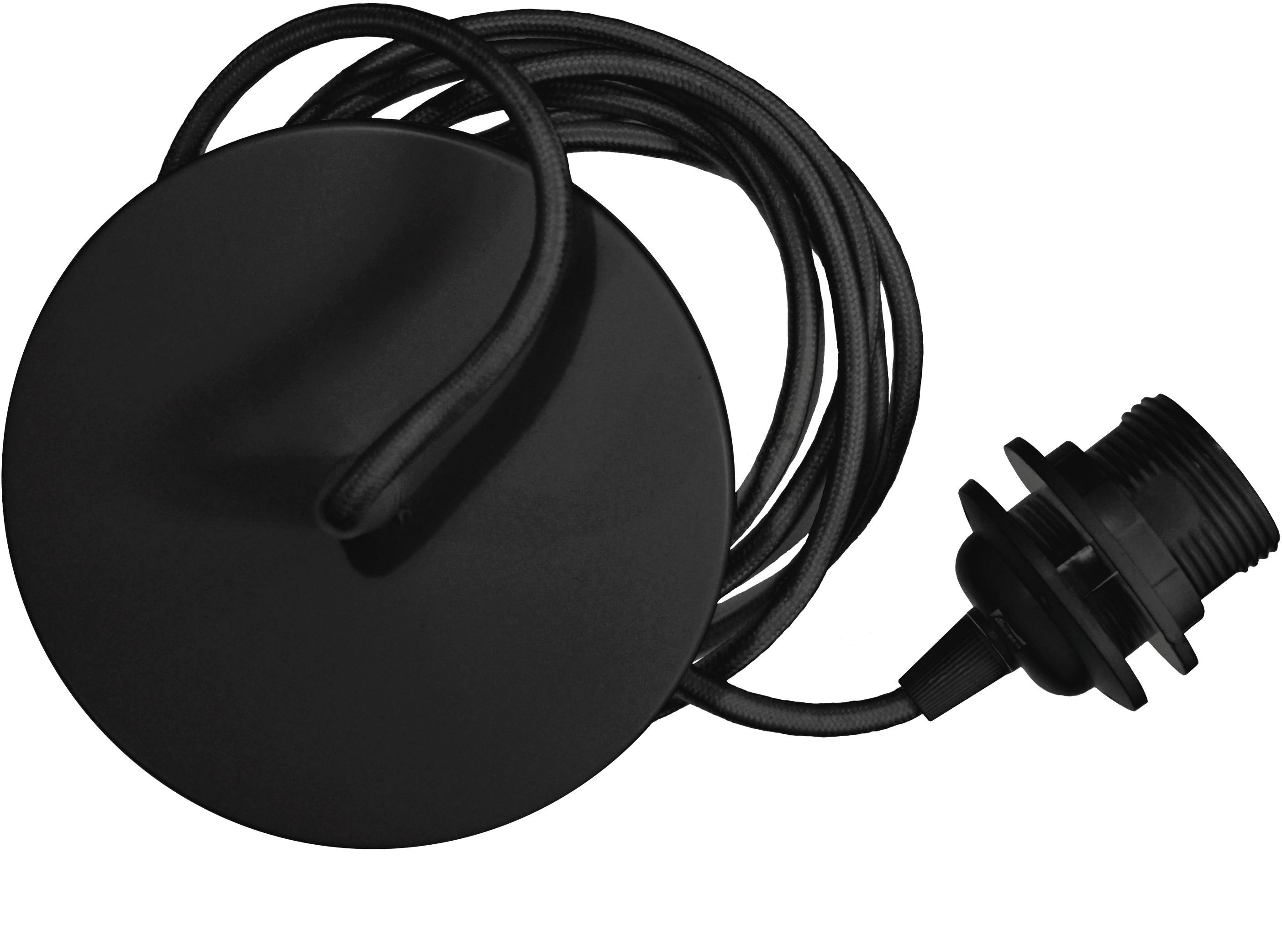 [product_category]-Umage Vita Rosette Ceiling Suspension Black, 210 Mm-Umage-5710302041452-4145-UMA-1